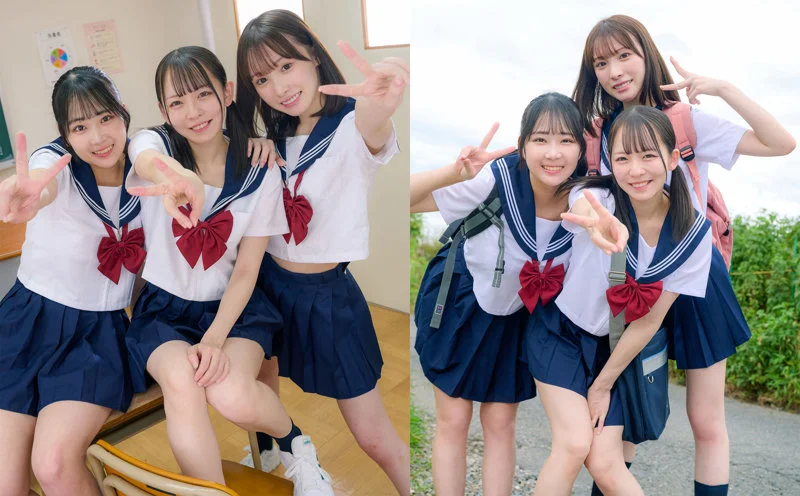 めいさ＆もも＆ゆう 無料サンプル画像(3) 【無料R18素人動画館】