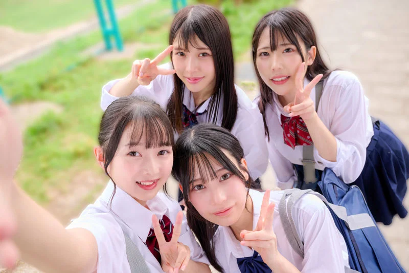 ひまり&つぼみ&ゆの&わこ 無料サンプル画像(2) 【無料R18素人動画館】